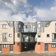 New flats & townhouses, Castle Hill, Cambridge